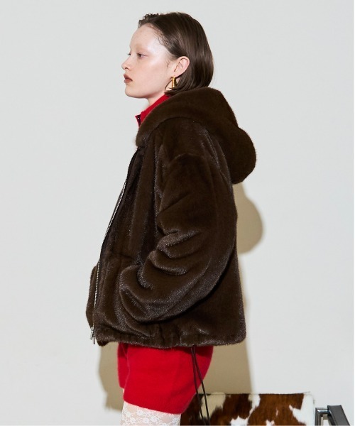 MAISON SPECIAL（メゾンスペシャル） ブルゾン アウター Fur Hoodie