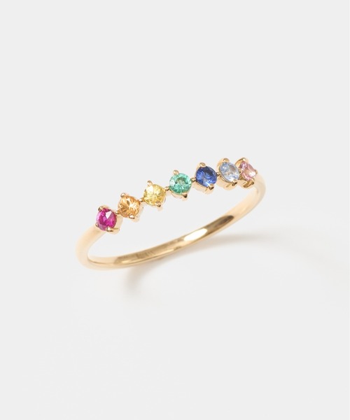 Jewel closet by L&Co. 指輪 リング K18 セブンストーン リング