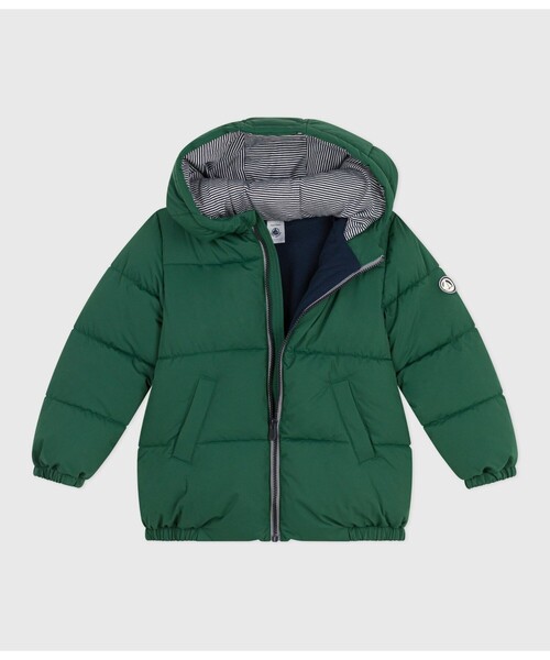 PETIT BATEAU（プチバトー） ダウン アウター 中綿入りフード