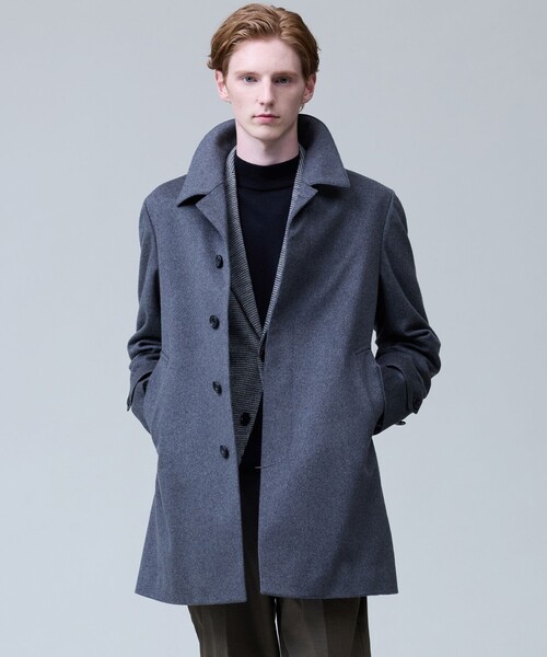J.PRESS（J.プレス） ステンカラーコート コート ウールとカシミヤの
