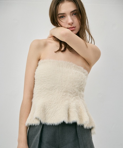 EIMY ISTOIRE（エイミーイストワール） パンツ タックショートパンツ