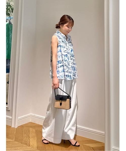 allureville（アルアバイル） ブラウス シャツ PONTOGLIOフリルカラー