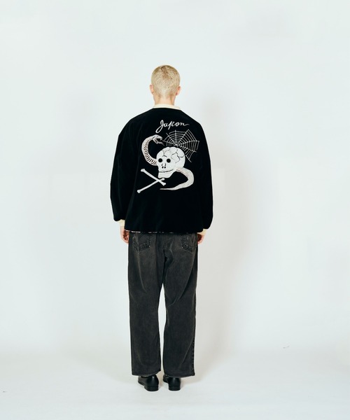 THRIFTY LOOK スカジャン スリフティルック / SNAKE ＆ SKULL SOUVENIR