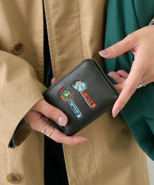 ear PAPILLONNER（イア パピヨネ） 財布 「PEZ(ペッツ)×perche(ペルケ