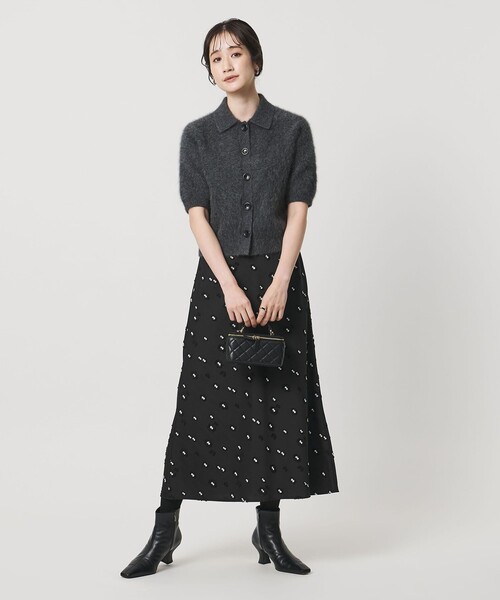 UNITED ARROWS（ユナイテッドアローズ） スカート サテン フラワー