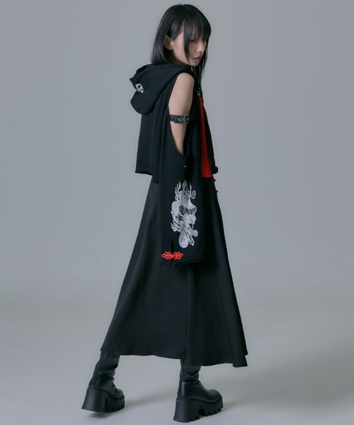 REFLEM（レフレム） パーカー 「REFLEM/レフレム」クロップドチャイナ