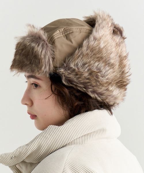 NANGA（ナンガ） キャップ 帽子 AURORA TEX FUR FLIGHT CAP/オーロラ