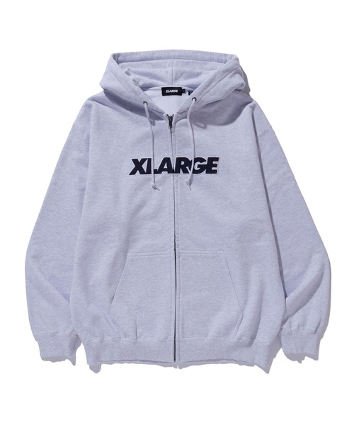 XLARGE（エクストラ ラージ） パーカー STANDARD LOGO ZIP UP HOODED