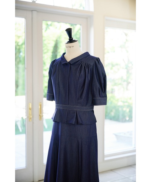 Her lip to ワンピース Menton Denim Shirt Dress : ZOZOTOWN Yahoo!店