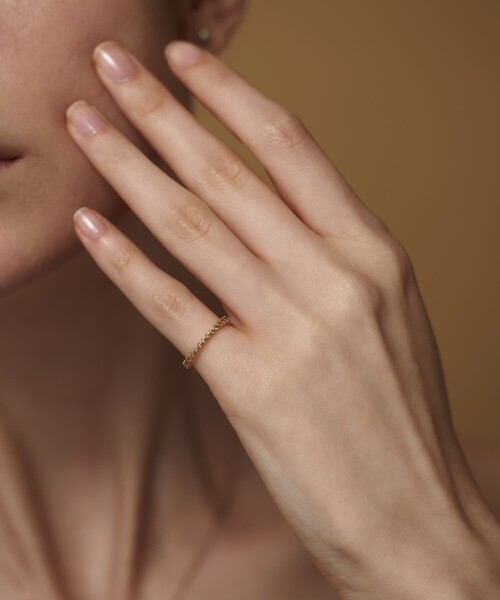 ete bijoux（エテ ビジュー） 指輪 リング 「プレイリング」 K18YG