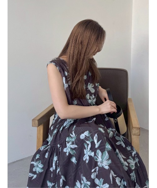 FRAY I.D（フレイ・アイディー） ワンピース フラワープリント