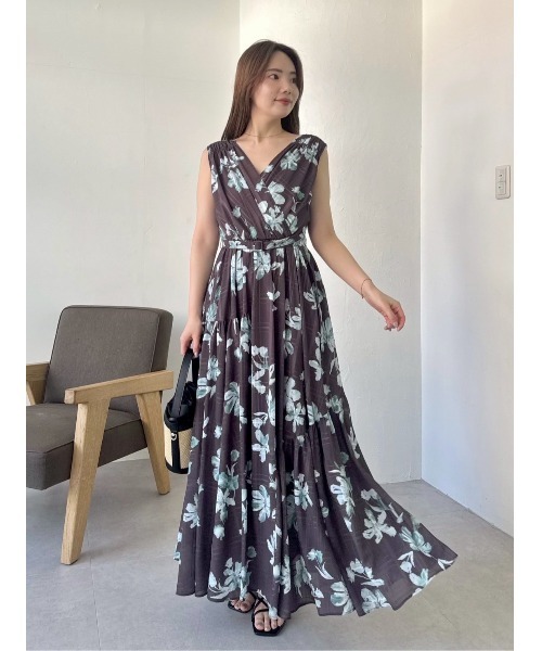 FRAY I.D（フレイ・アイディー） ワンピース フラワープリント