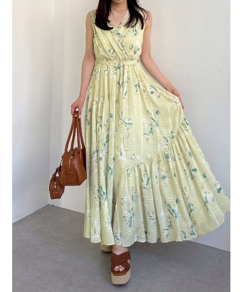 FRAY I.D（フレイ・アイディー） ワンピース フラワープリント