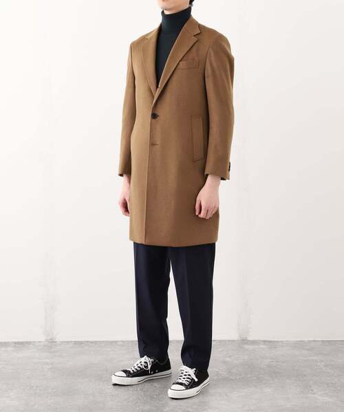 EDIFICE（エディフィス） チェスターコート コート SUPER 140's ウール