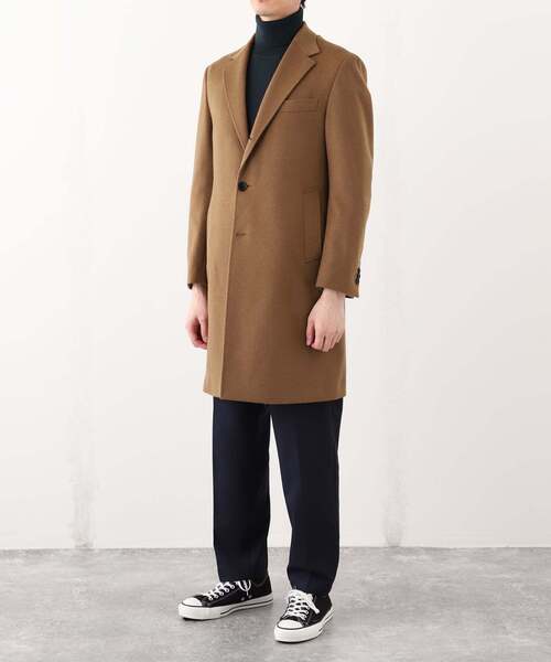 EDIFICE（エディフィス） チェスターコート コート SUPER 140's ウール