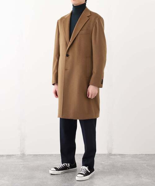 EDIFICE（エディフィス） チェスターコート コート SUPER 140's ウール