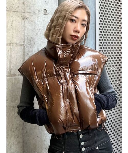 EMODA（エモダ） ダウンベスト ベスト コンパクトパッファーダウン