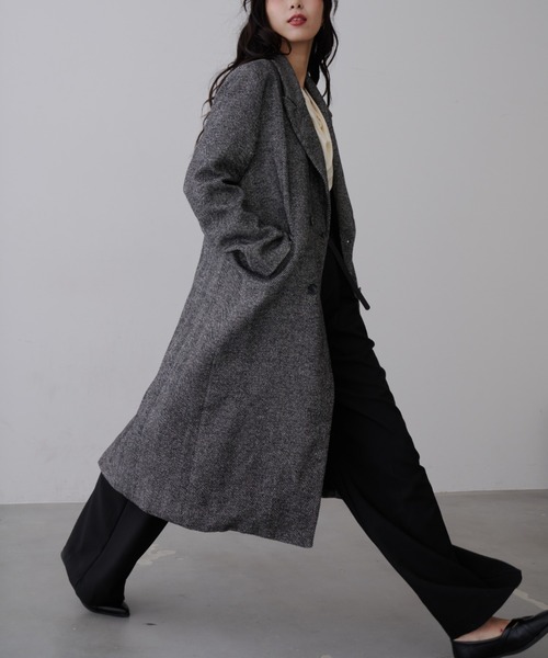 NUJOH コート チェスターコート Long Chester Coat / ロング