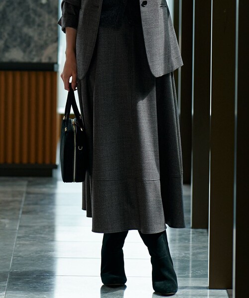 23区（ニジュウサンク） スカート 「セットアップ対応」TWサキソニー