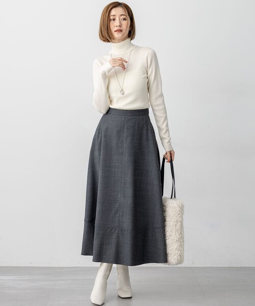 23区（ニジュウサンク） スカート 「セットアップ対応」TWサキソニー