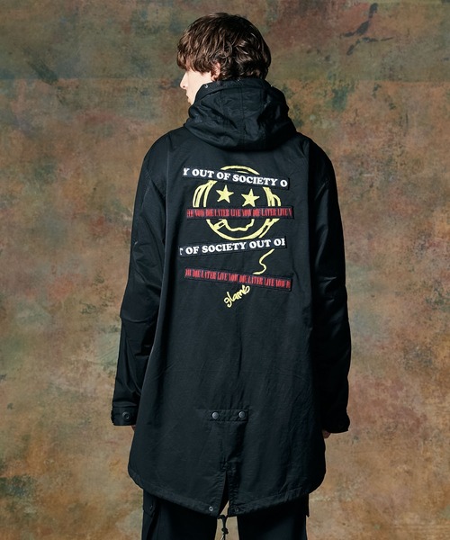 glamb（グラム） モッズコート コート Emblem High Neck Mods Coat