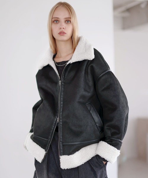 ROCHEM（ローシェン） ムートンジャケット ムートンコート ダブル