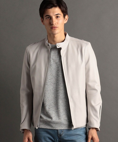 MONSIEUR NICOLE（ムッシュニコル） 革ジャン ライダース 「canal deux