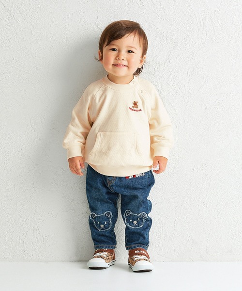 MIKI HOUSE（ミキハウス） トレーナー ミキハウスベア バックロゴ