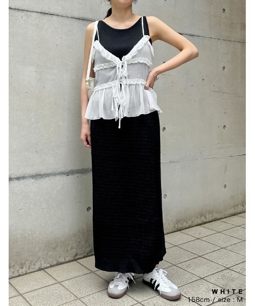 Re:EDIT（リエディ） キャミソール 「2024 SUMMER COLLECTION」「森