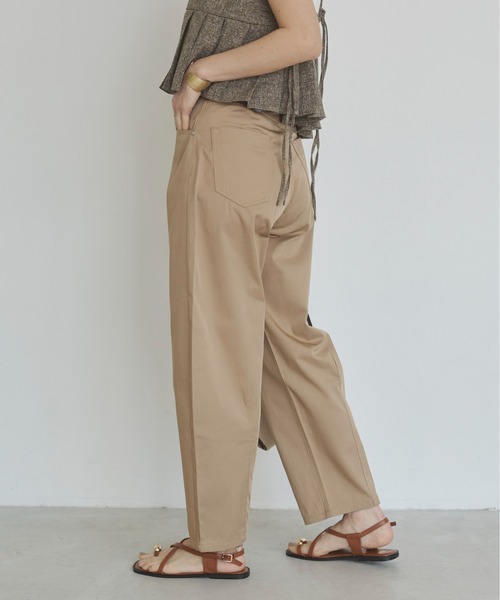 ANGIE チノパン カーブ チノ パンツ レディース : ZOZOTOWN Yahoo!店