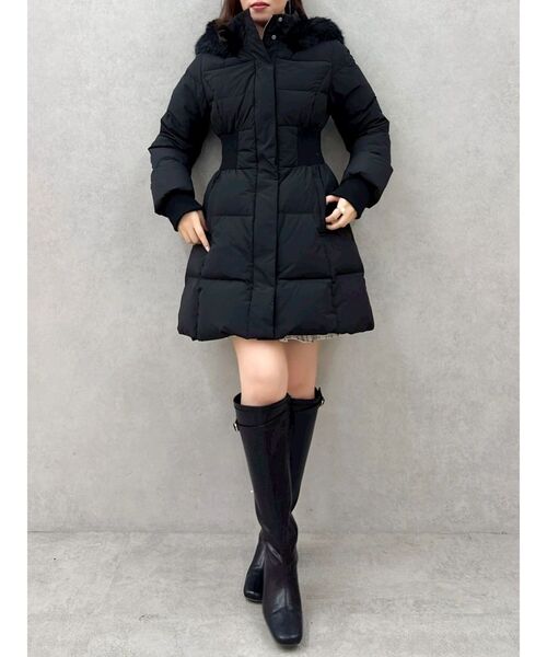 dazzlin（ダズリン） ダウンコート ダウンジャケット ウエストマーク