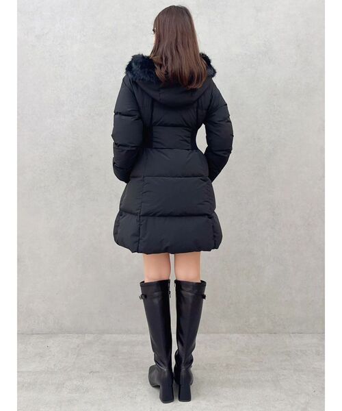 dazzlin（ダズリン） ダウンコート ダウンジャケット ウエストマーク