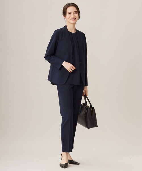 自由区（ジユウク） ジャケット ノーカラージャケット 「セットアップ