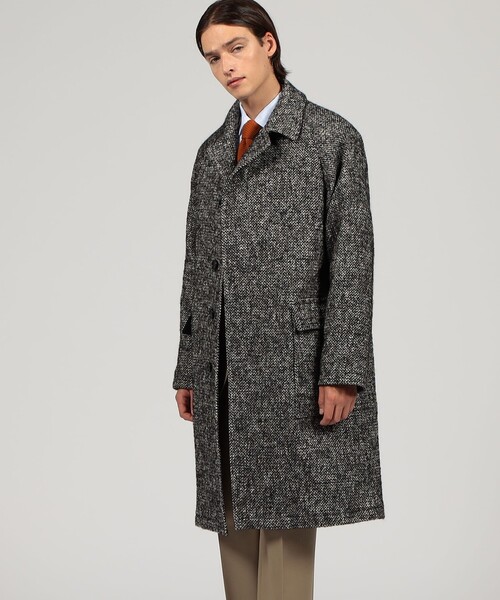 TAGLIATORE（タリアトーレ） ステンカラーコート コート ネップ