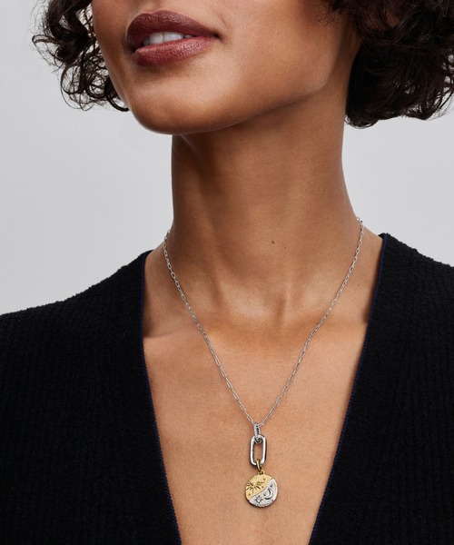 PANDORA（パンドラ） チャーム サン＆ムーン メダリオン チャーム