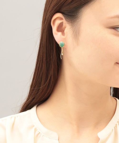 agete（アガット） チャーム K10ピアスチャーム レディース : ZOZOTOWN