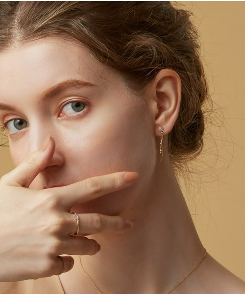 agete（アガット） チャーム K10ピアスチャーム レディース : ZOZOTOWN