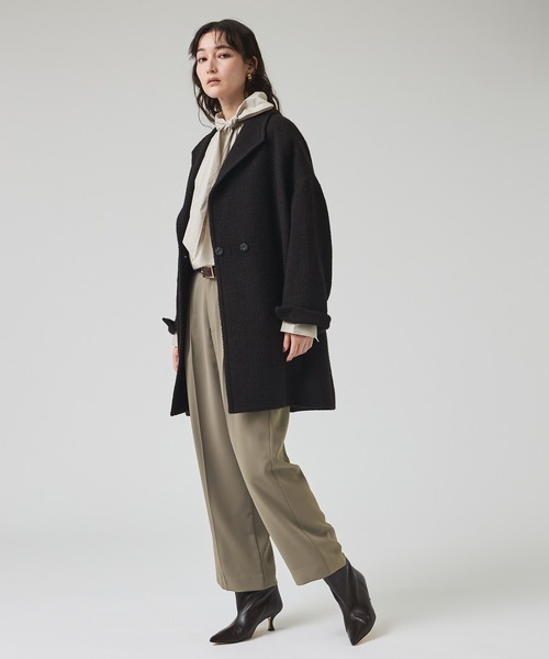 qualite（カリテ） コート チェスターコート ロービングオックスコート