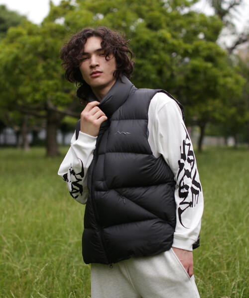 MANASTASH（マナスタッシュ） ダウンベスト ベスト M-RIP DOWN VEST
