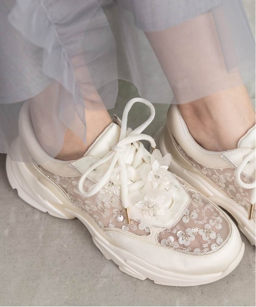 RANDA（ランダ） スニーカー 「Flower Collection」2WAY フラワー