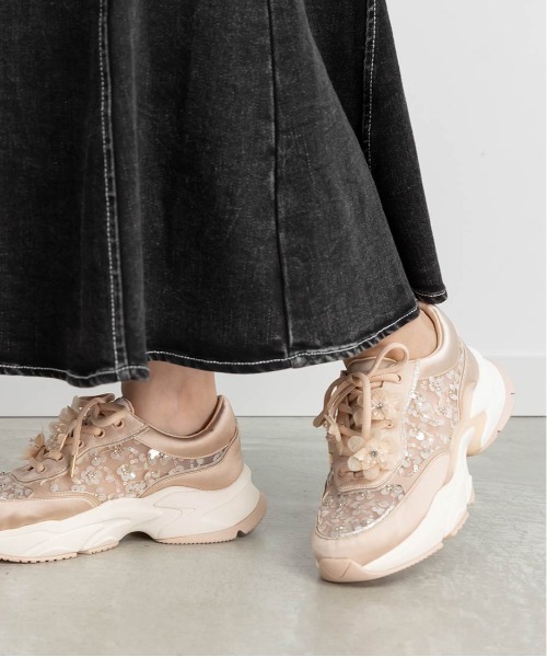 RANDA（ランダ） スニーカー 「Flower Collection」2WAY フラワー