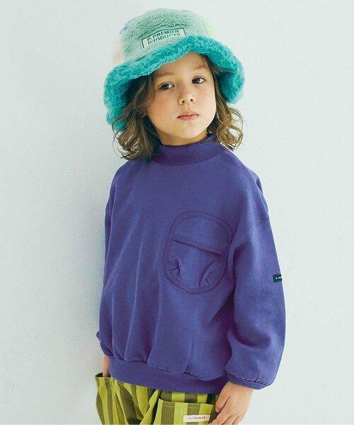 p.premier（ピードットプルミエ） トレーナー 「ジュニア対応」裏起毛