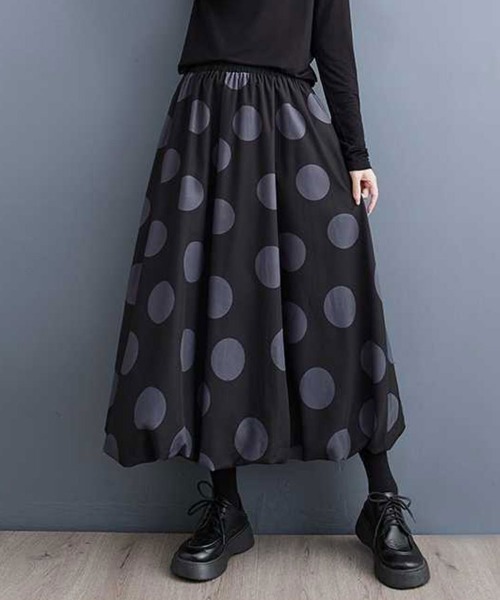 Sally Lunn スカート ドット柄フレアスカート : ZOZOTOWN Yahoo!店