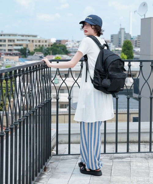 niko and…（ニコアンド） パンツ ストライプパジャパン レディース