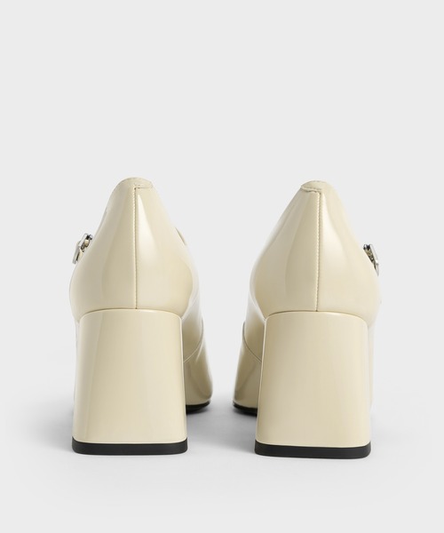 CHARLES ＆ KEITH（チャールズ&キース） パンプス パテントブロック