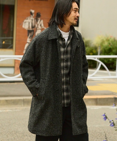 THE CRAFT CREW PRODUCTS ステンカラーコート コート メンズ