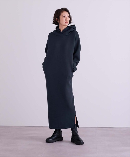 ur's（ユアーズ） ワンピース ボンディングフーディーワンピース