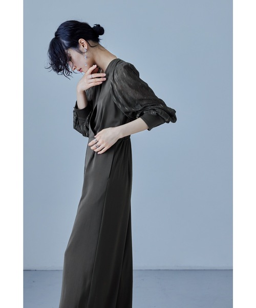 niana（ニアナ） パンツドレス カシュクールデザインパンツドレス