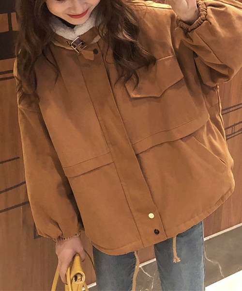 BLANC FICELLE コート アウター 裏ボア コート レディース : ZOZOTOWN