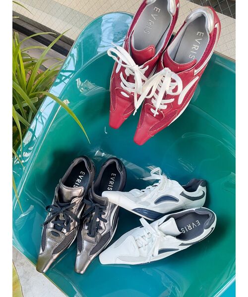 EVRIS（エヴリス） パンプス ポインテッドスニーカーヒール : ZOZOTOWN